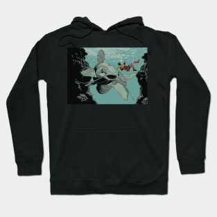 monkey and the catfish Hoodie